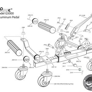 Aluminum Cast Foot Pedal